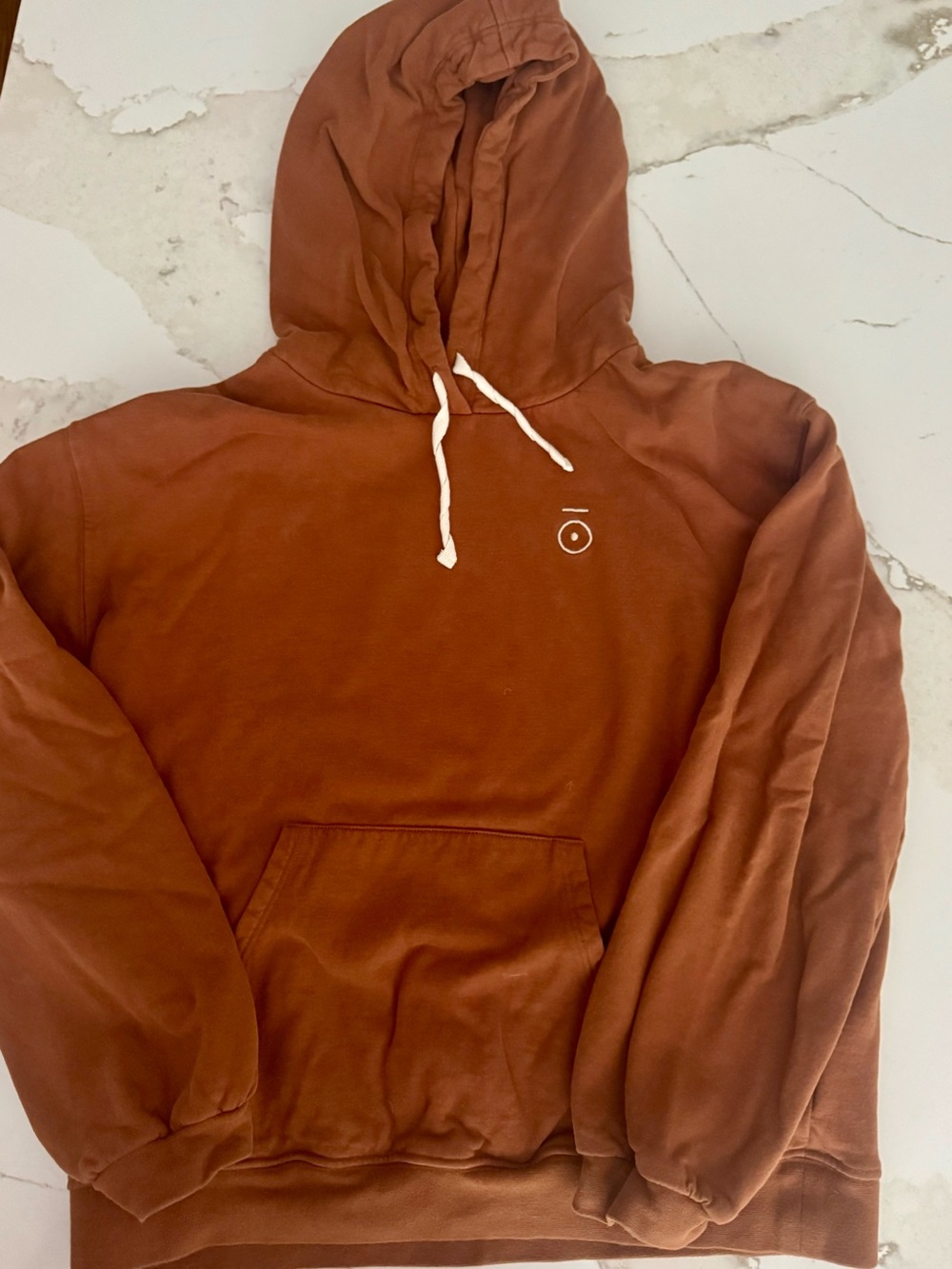 Gray Label Organic Cotton Brown Pullover Hoodie size 8-10 EUC Worn Once